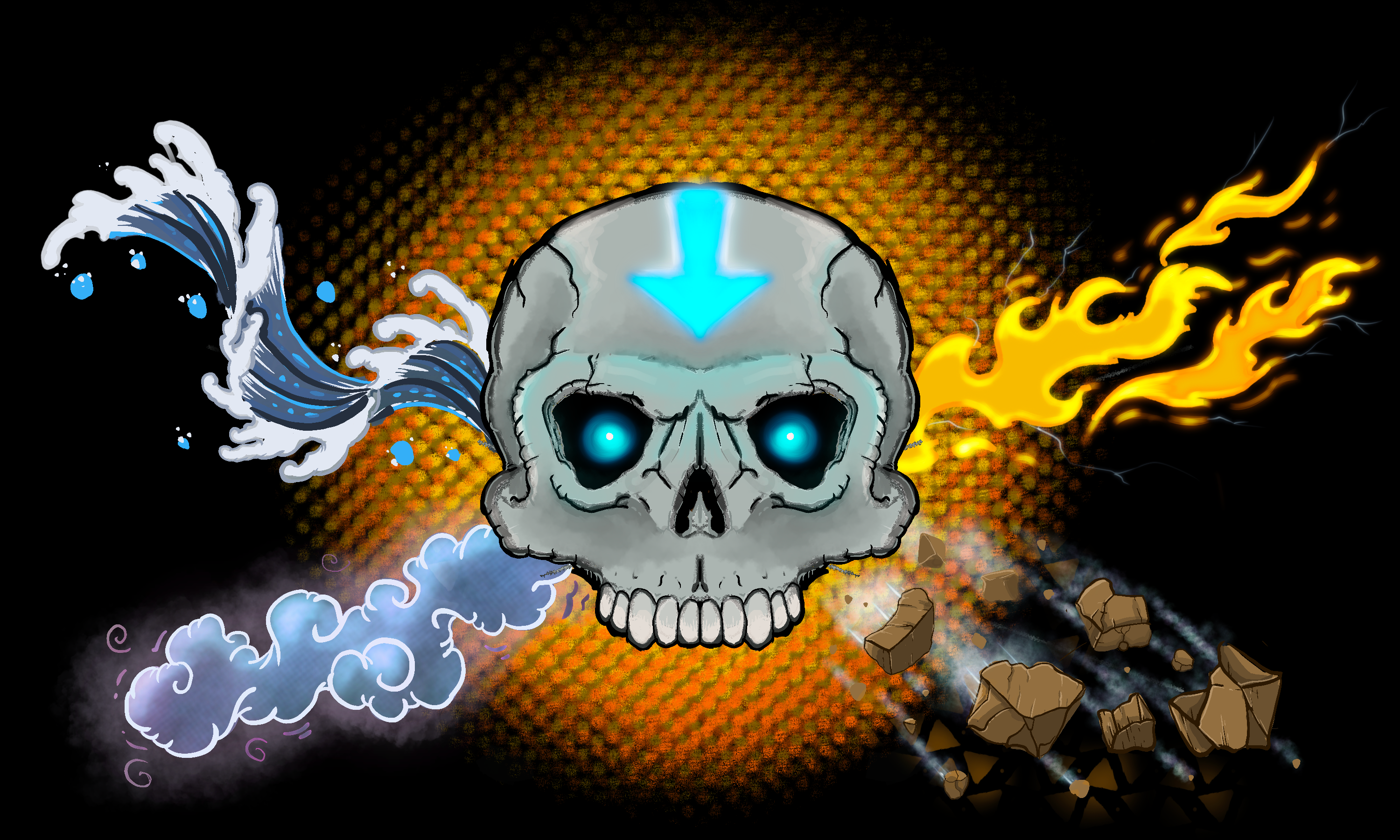 The Last Jolly Airbender Print