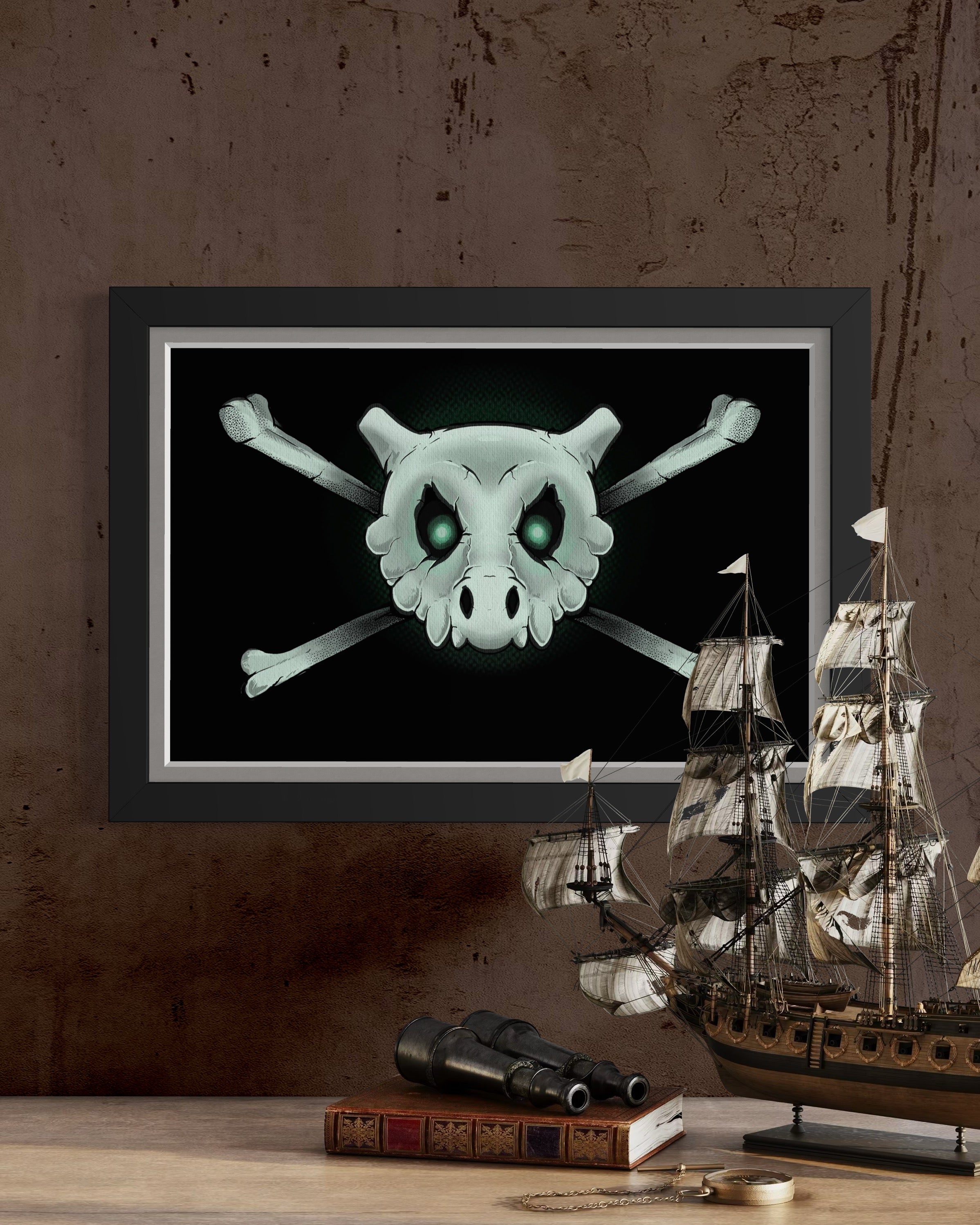 Jolly Cubone Print