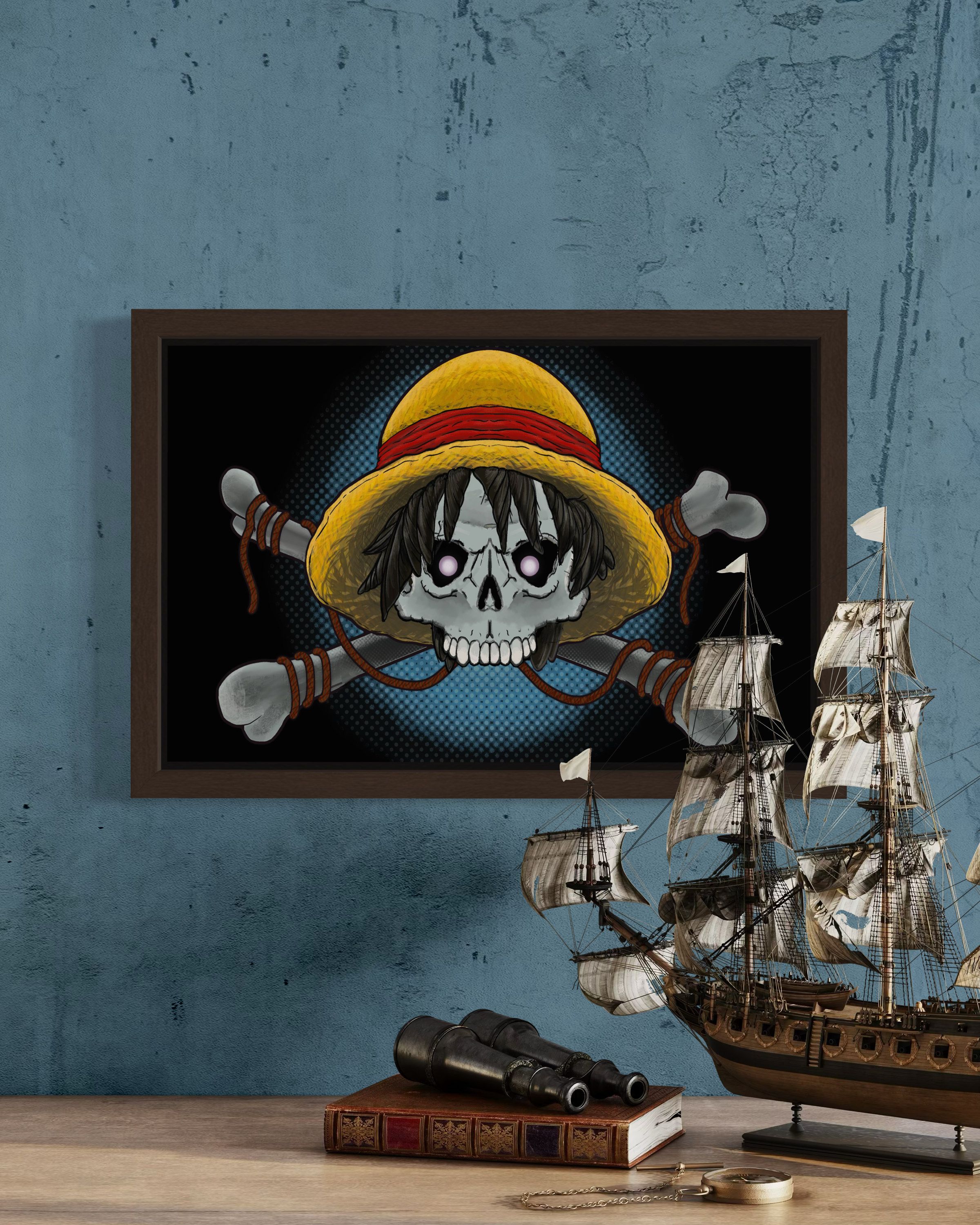 Jolly Luffy Flag